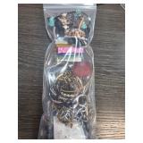 Costume Jewelry in Plastic Bag