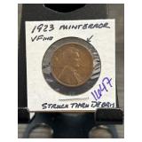 1923 Lincoln Cent Mint Error