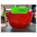 Vintage Pyrex Red Mixing Bowl