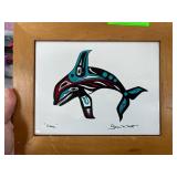 Framed Haida Artist Title