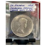 1965 Great Britain Churchill Crown Coin