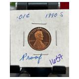 1990 S Lincoln Cent Proof Coin