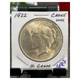 1922 Peace Dollar in High Grade
