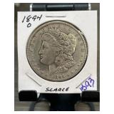 1894-O Morgan Silver Dollar Coin