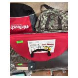 Buc-ees Folding Table and 2 Cooler Bags