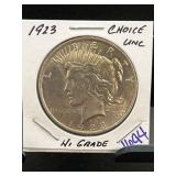 1923 Peace Dollar Choice Uncirculated