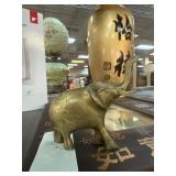 Miniature Brass Elephant Figurine