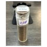 Roll of Mixed Wheat Pennies in Plastic Tube