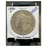 1880-S Morgan Silver Dollar Coin