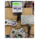 Nintendo Super NES and Sony PlayStation Classic Bu