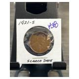 1921-S Lincoln Wheat Cent Scarce Date