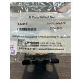 8 Coin Nickel Set From 2004-2005