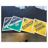 4 Hazardous Material Signs
