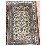Handmade Persian-Style Floral Rug