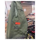 US Military Green Backpack with Straps