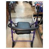 Two Mobility Walkers with Seats