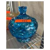 LE Smith Lidded Compote Moon & Stars