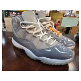 Air Jordan 11 Cool Grey Sneakers, Sz 12