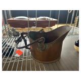 Copper Pail with Iron Handle
