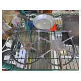 Club Aluminum Skillet and Stove Grates