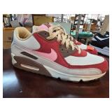 Nike Air Max Sneakers, Sz 12, Red and White