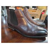 Vintage Foundry Co Brown Leather Boots Sz 12