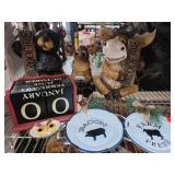 Bear and Moose Decorative Items