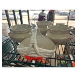 Ceramic Bowls and Basket