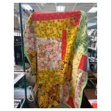 Colorful Handmade Patchwork Quilt