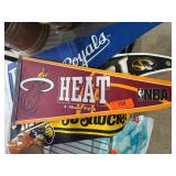 Four Sports Team Felt Pennants