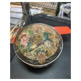 Decorative Heritage Mint Lidded Porcelain Box