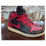 Air Jordan 1 Retro Sz 12 Black and Red Sneakers