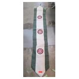 Embroidered Table Runner With Tassels