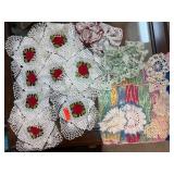 Crochet and Lace Doilies and Table Runners