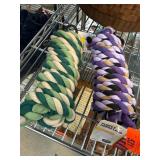 Purple and Green Horse Lead Ropes