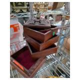 Wooden Trinket Box With Letter Opener