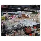 Bartlett Collins Gold Grape Glassware Set