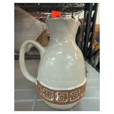 Handcrafted Puerto Rico Pottery Pitcher