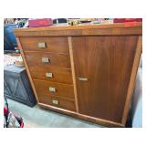 Mid-Century Wooden Dresser With Cedar Interior