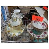 Decorative Porcelain Teacup Sets