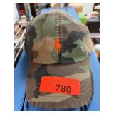 Polo Ralph Lauren Camo Cap with Embroidered Logo