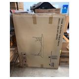 Foldable White Table in Original Packaging