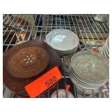 Decorative Dishes and Wooden Coasters