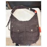 Gap Brown Suede Shoulder Bag