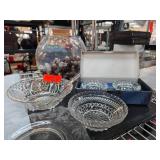 Darby and Pressed Glassware