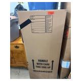 Large Wardrobe Box Full of Clothes