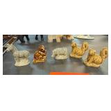Five Wade Animal Figurines