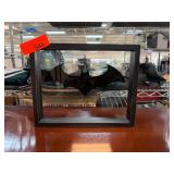 Framed Batman Logo With Motivational Quote