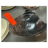 Stoneware Ceramic Bowl With Artist Signature