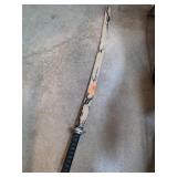 Decorative Katana with Patterned Scabbard